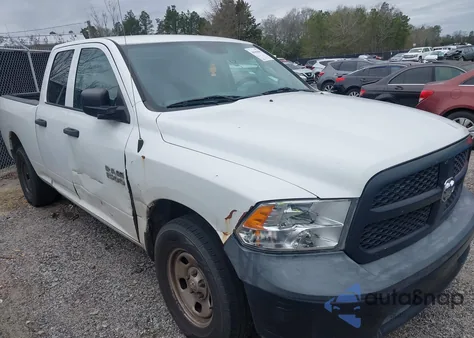 2018 Ram 1500 Tradesman 4X2 6'4 Box из США, поврежденный, VIN 1C6RR6FG6JS272411